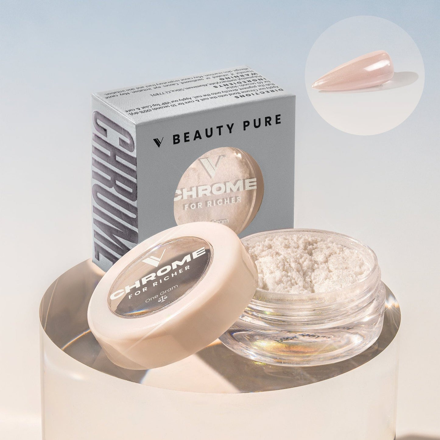 For Richer Chrome Powder by V Beauty Pure