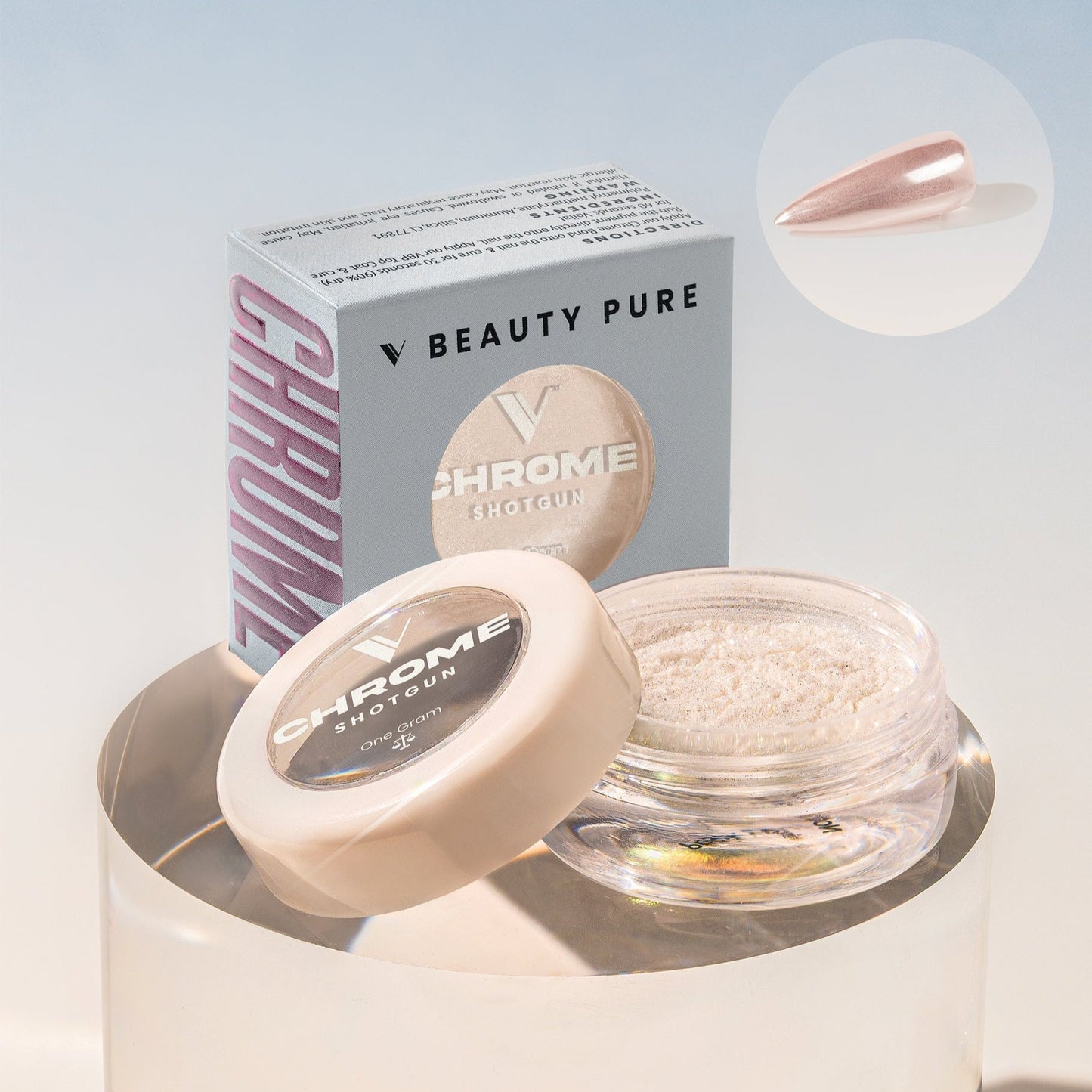 Shotgun Chrome Powder by V Beauty Pure