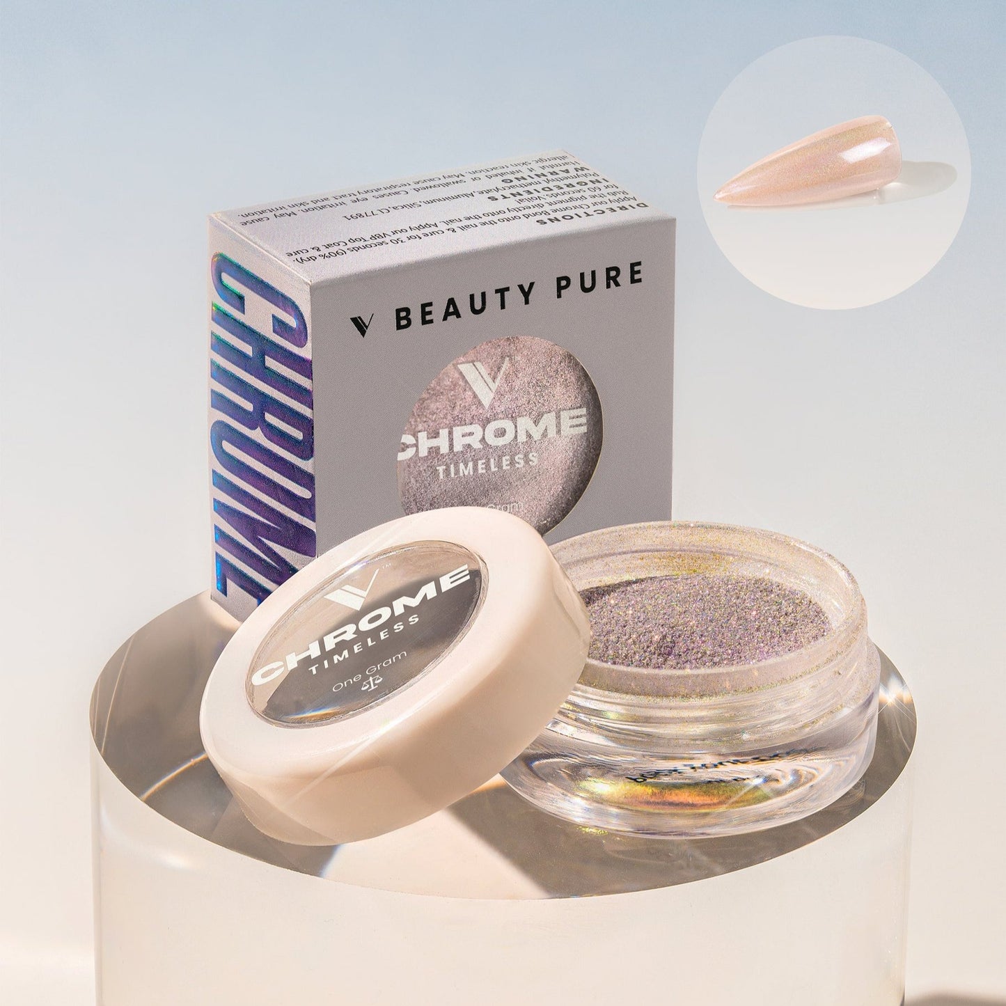 Timeless Chrome Powder by V Beauty Pure