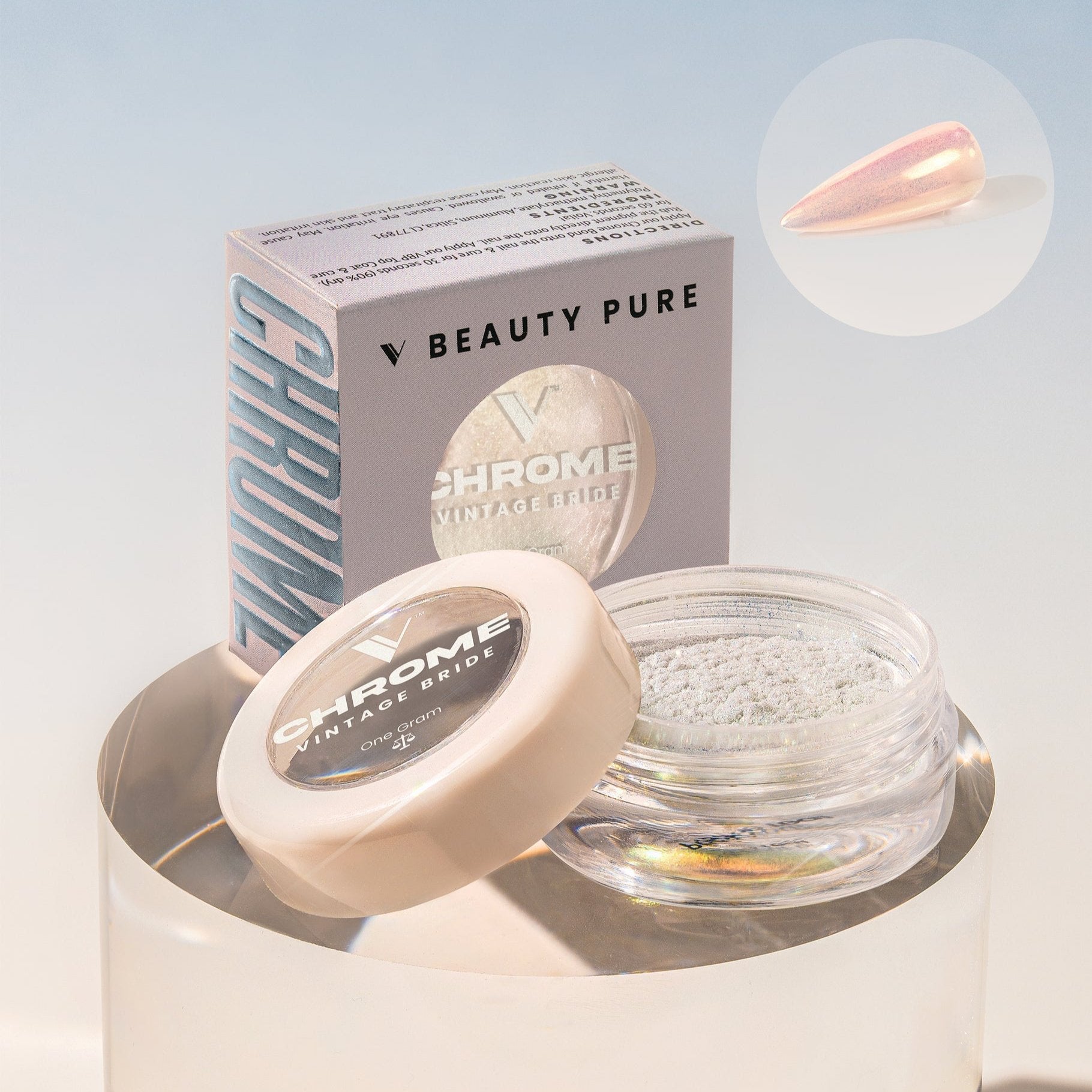 Vintage Bride Chrome Powder by V Beauty Pure