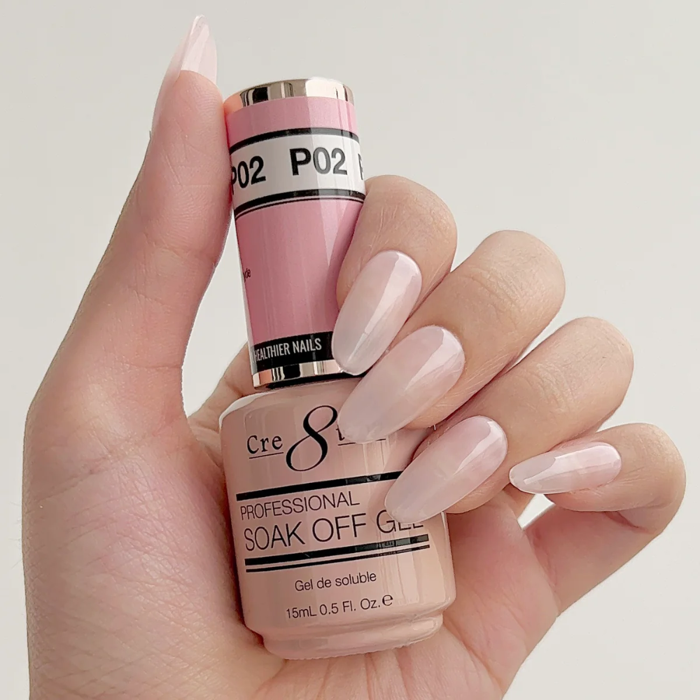 Cre8tion French Gel - P02 Sweet Pink ex 2