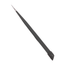 Nail Art Tweezer Tool w/ Silicone Pusher - Black