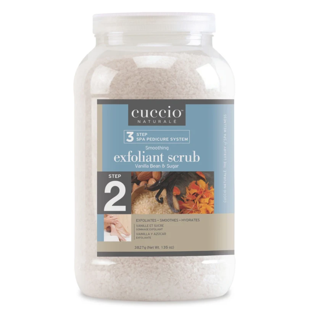 Cuccio Exfoliant Scrub 1 Gallon - Vanilla Bean & Sugar