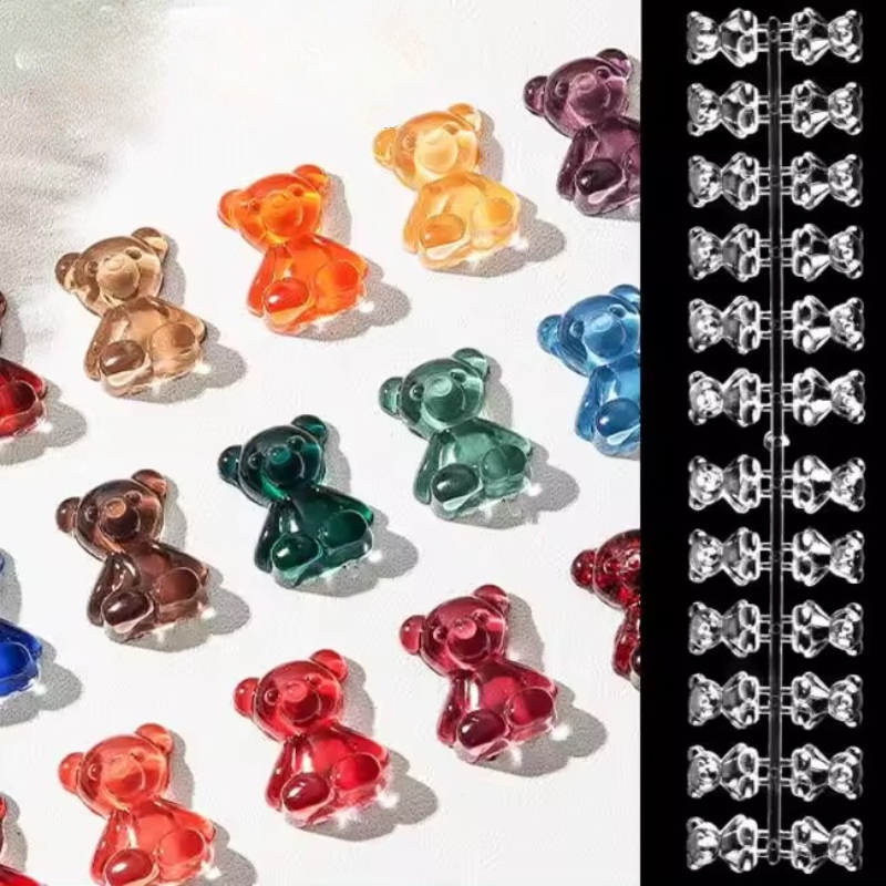 Cute 3D Bear Swatch Board 120pc color