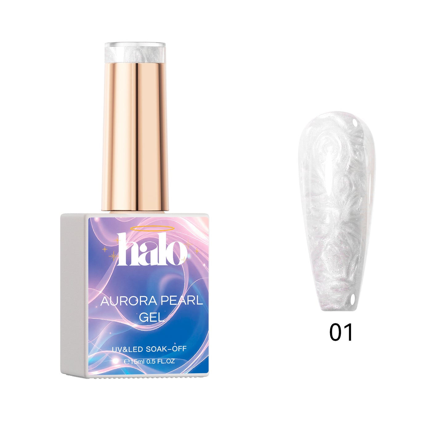 Halo Aurora Pearl Gel Collection - 24 Colors