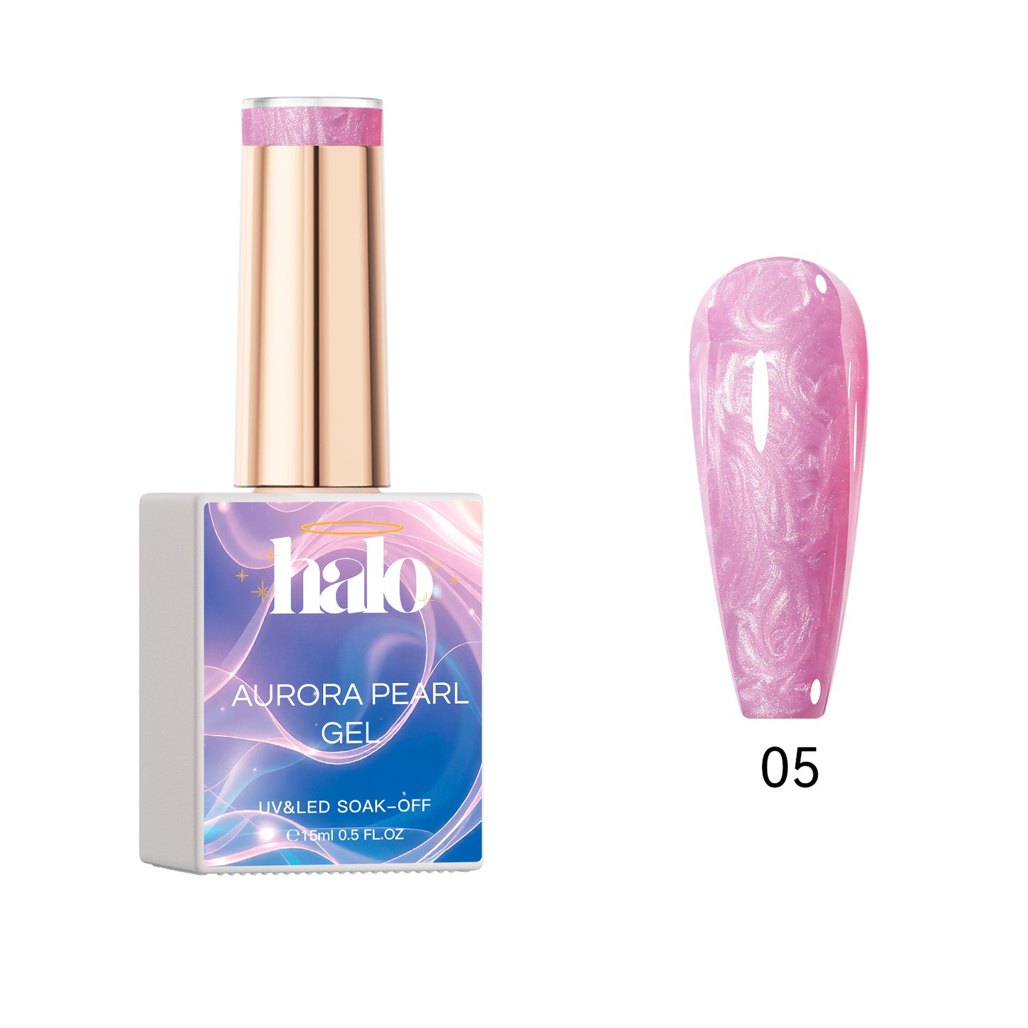Halo Aurora Pearl Gel Collection - 24 Colors