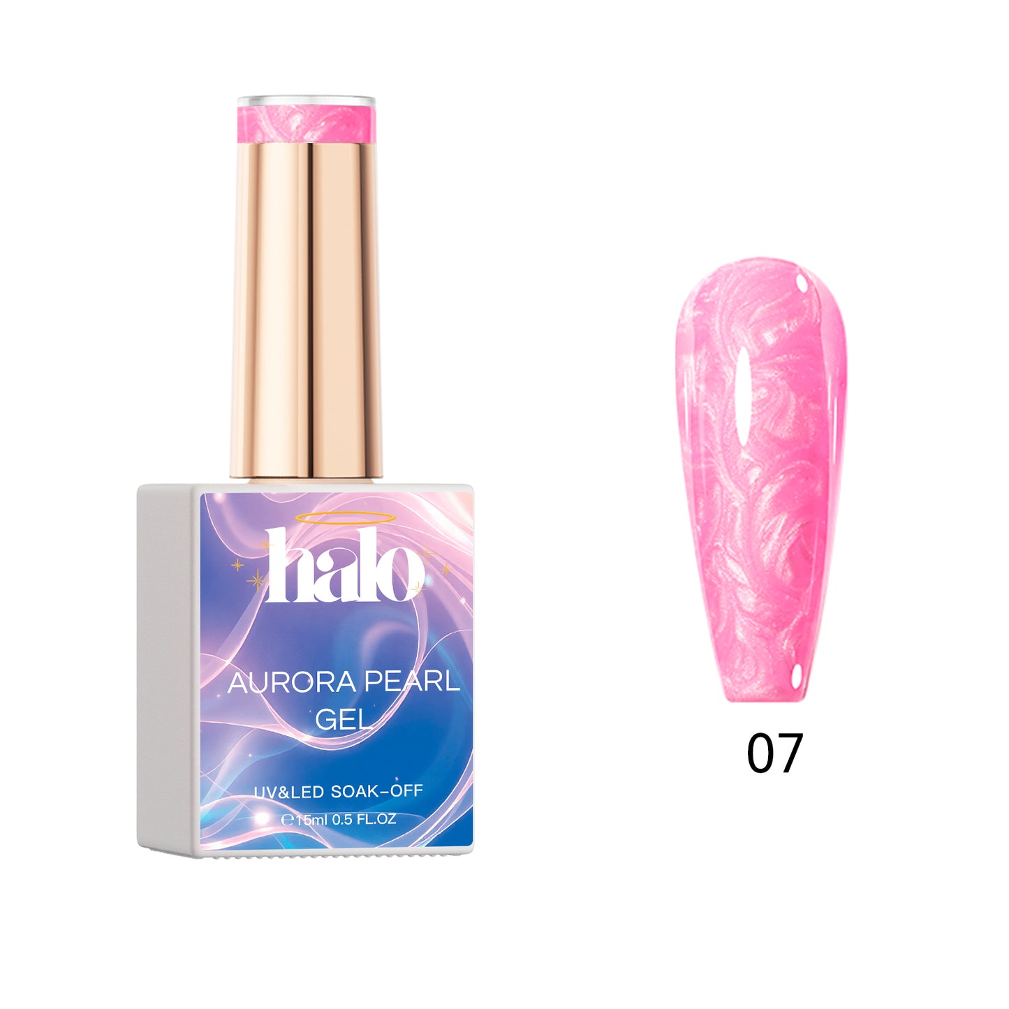 Halo Aurora Pearl Gel Collection - 24 Colors