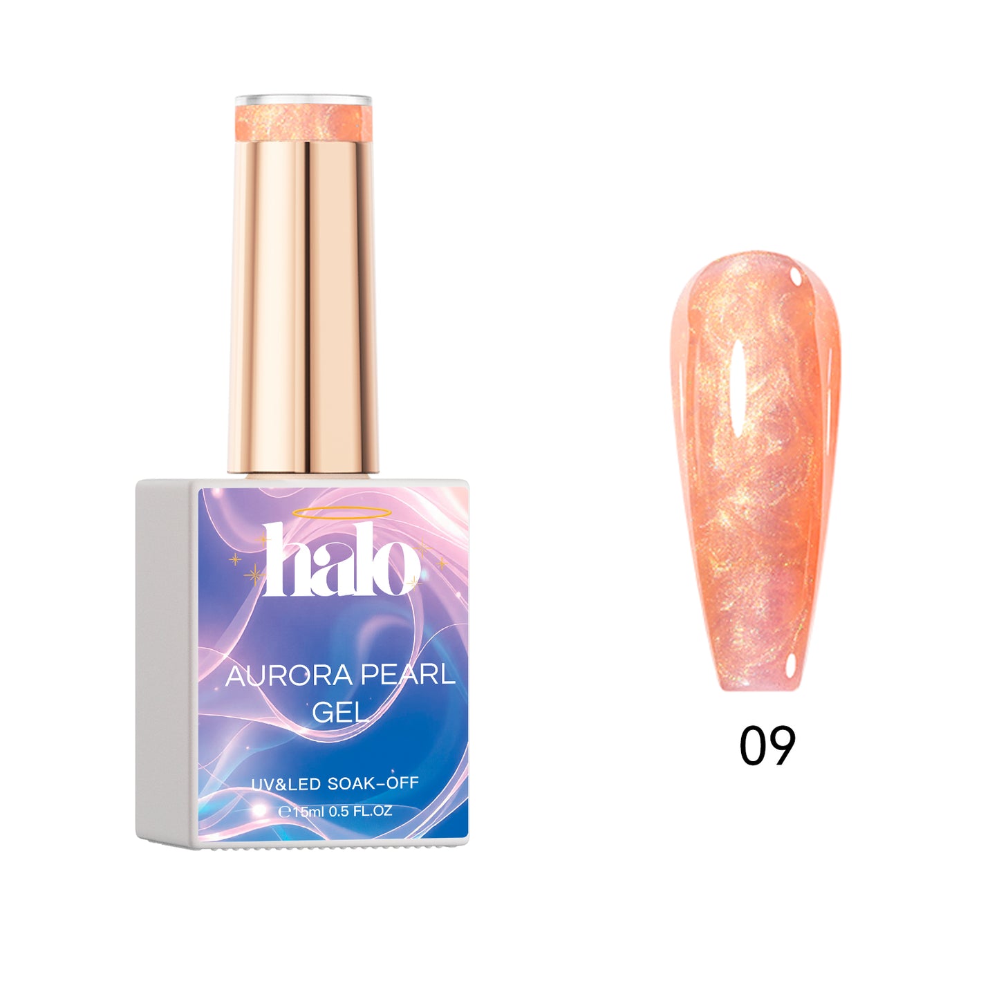 Halo Aurora Pearl Gel Collection - 24 Colors