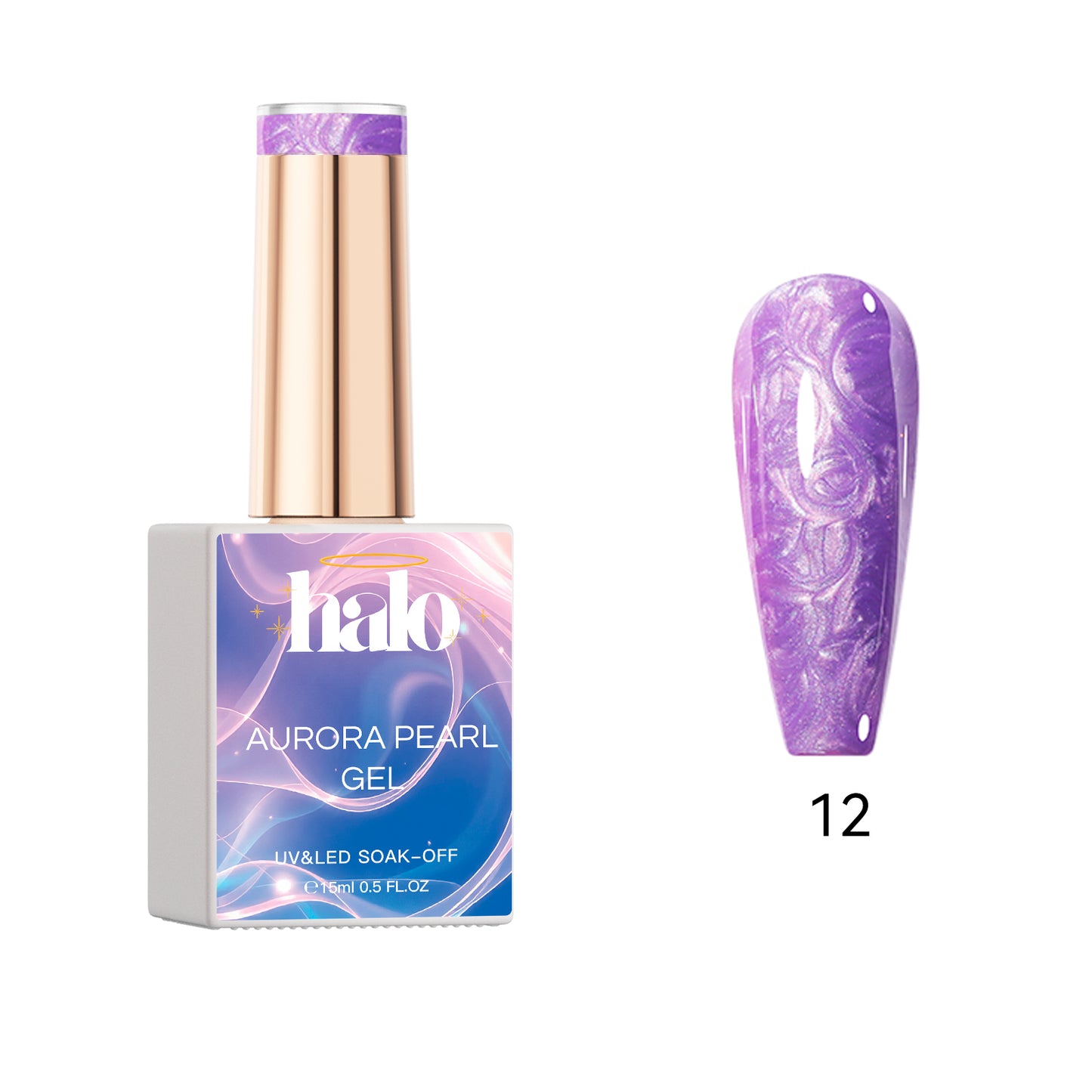 Halo Aurora Pearl Gel Collection - 24 Colors