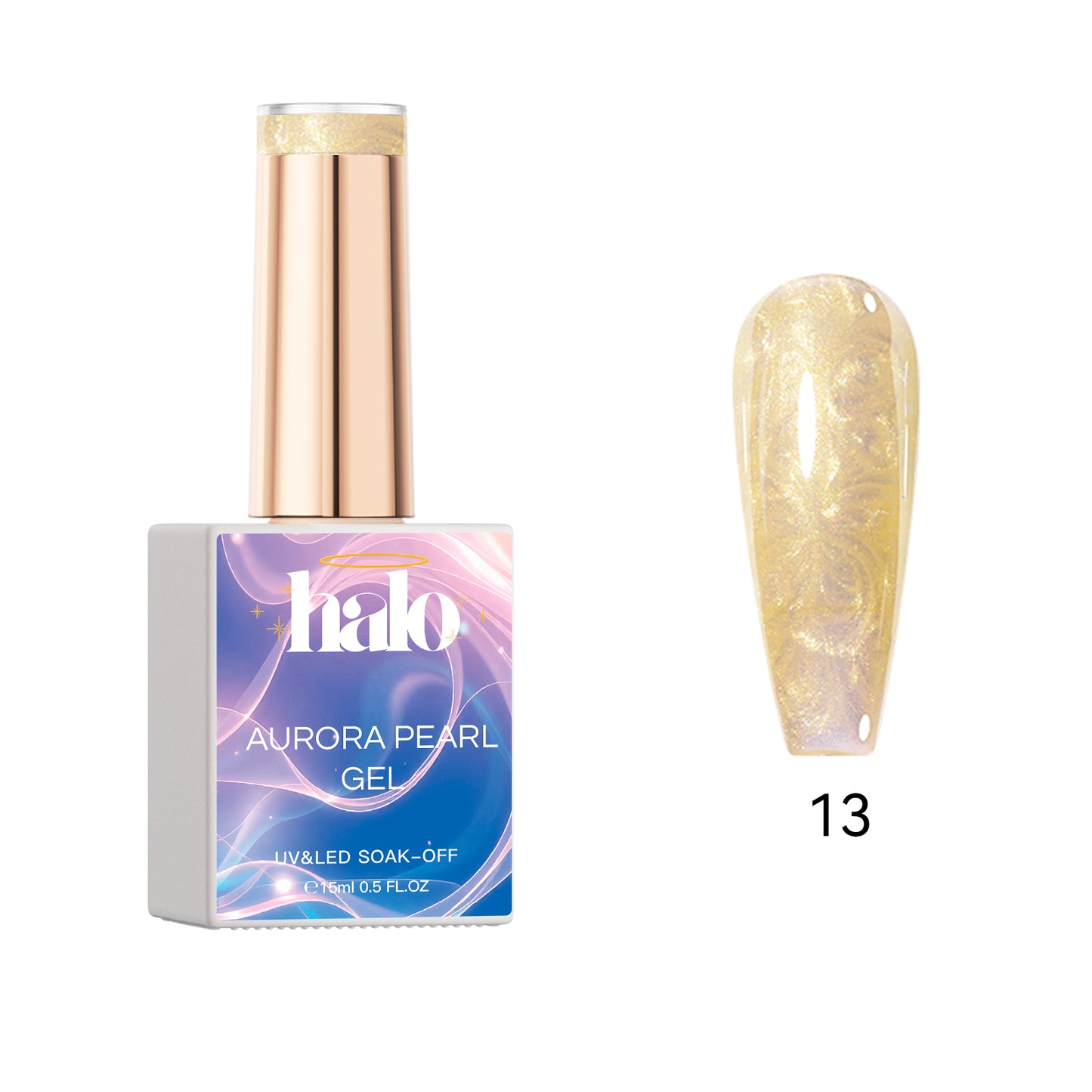 Halo Aurora Pearl Gel Collection - 24 Colors