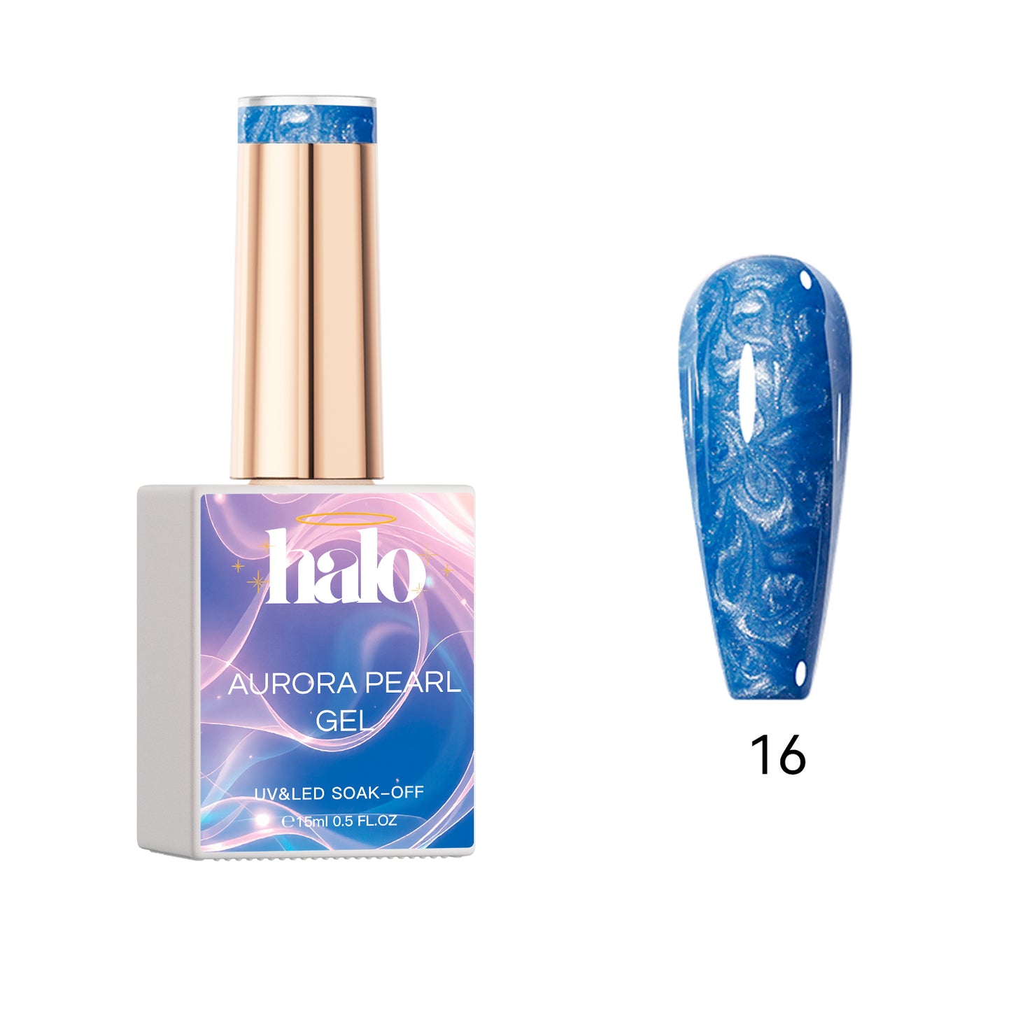 Halo Aurora Pearl Gel Collection - 24 Colors