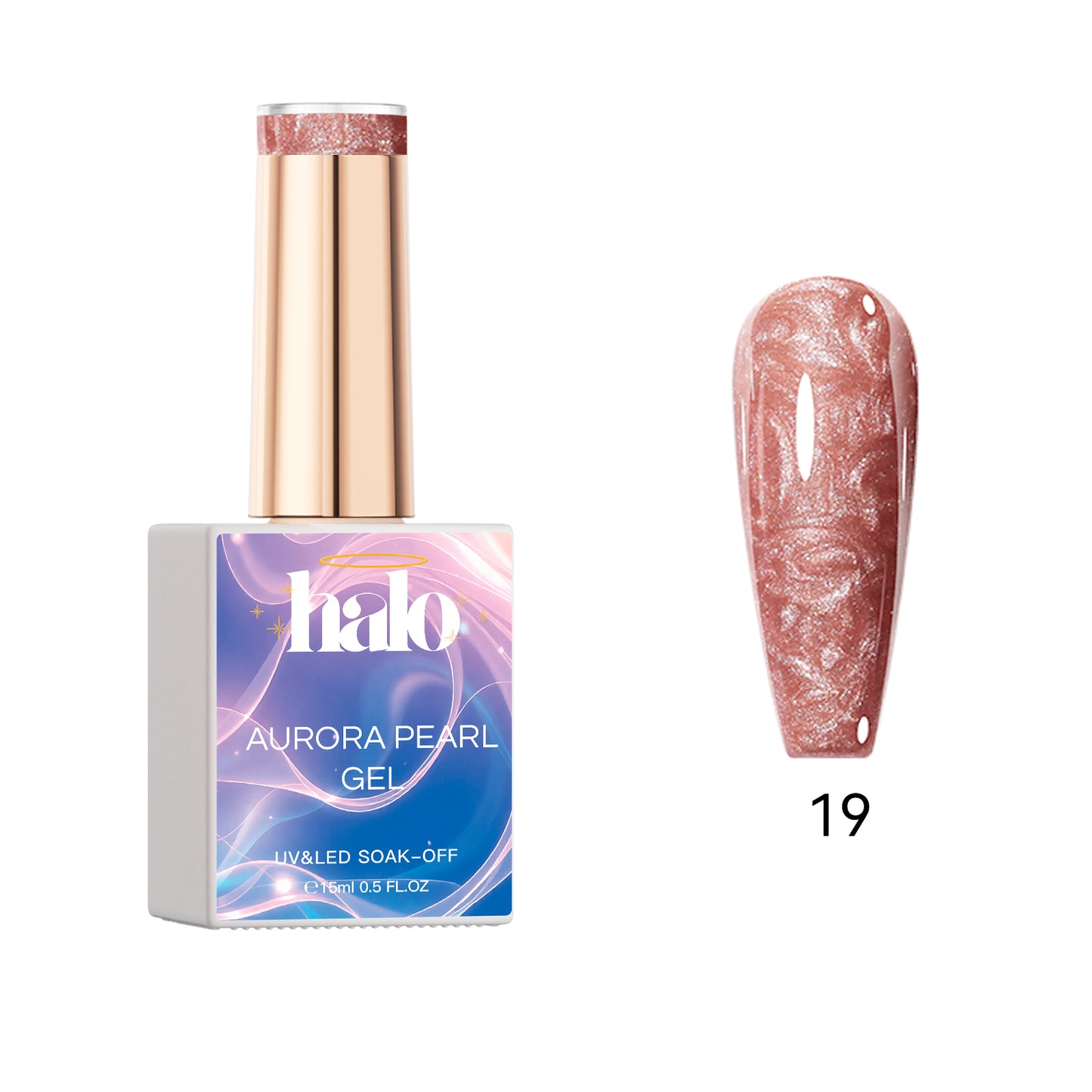 Halo Aurora Pearl Gel Collection - 24 Colors