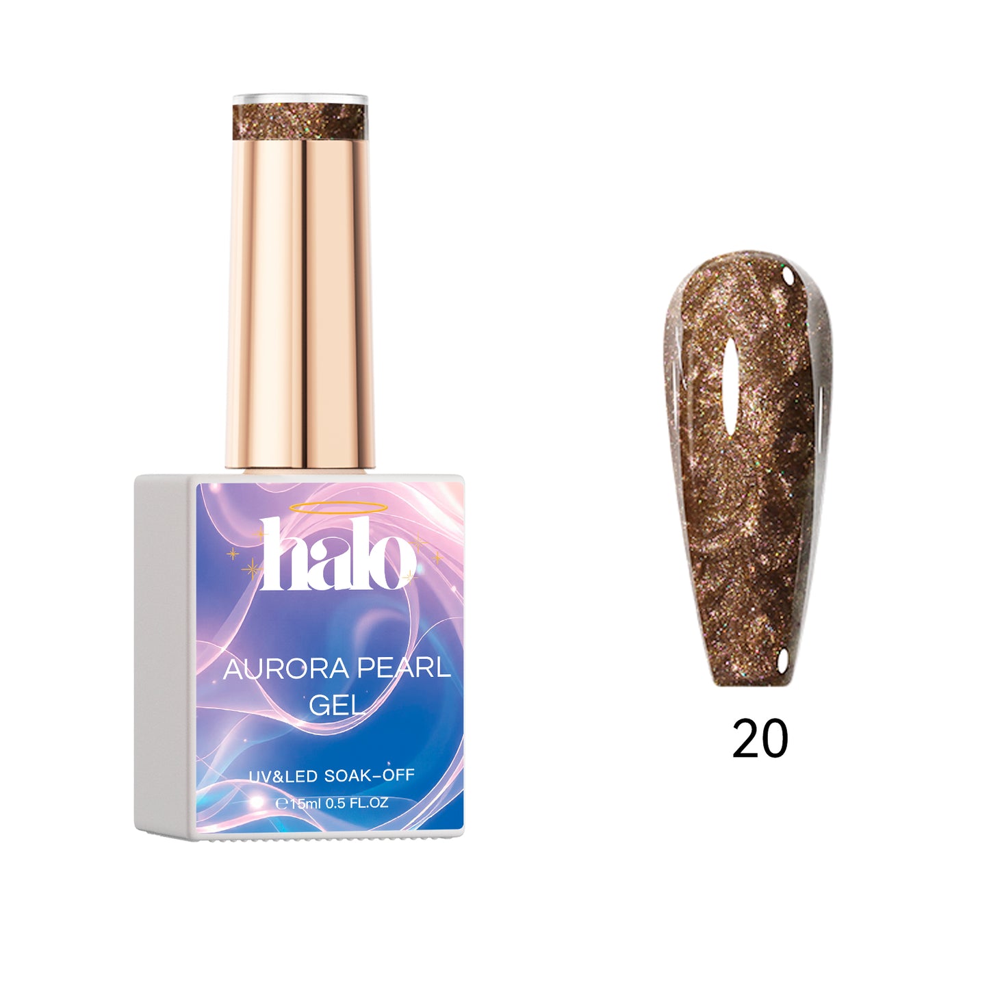 Halo Aurora Pearl Gel Collection - 24 Colors