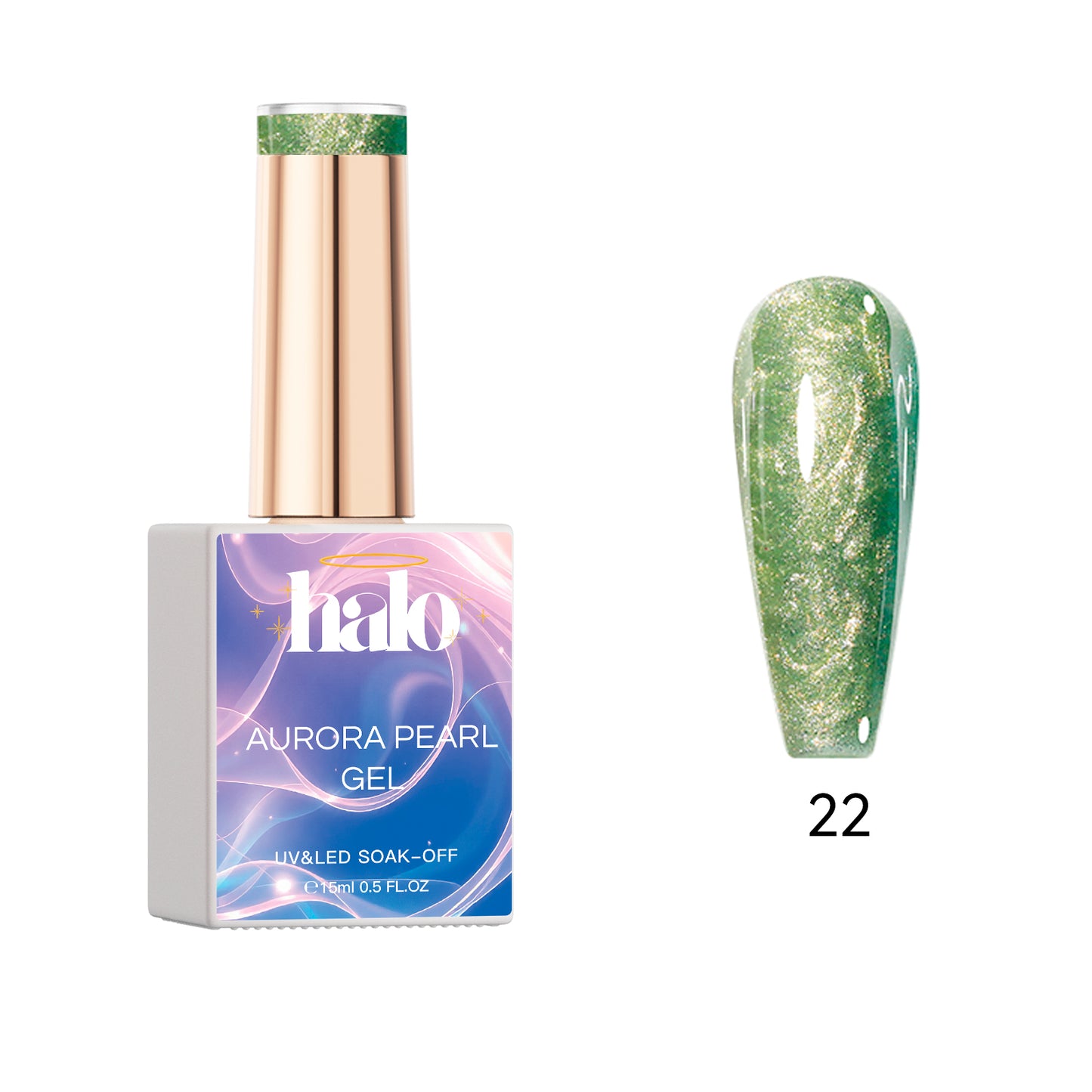 Halo Aurora Pearl Gel Collection - 24 Colors