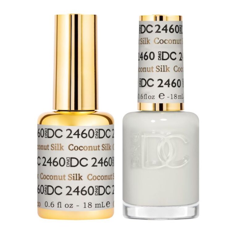 2460 Coconut Silk Gel & Polish Duo by DND DC