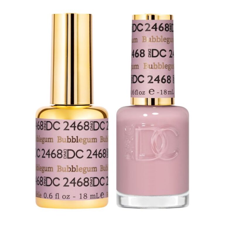 2468 Bubble-gum Gel & Polish Duo by DND DC