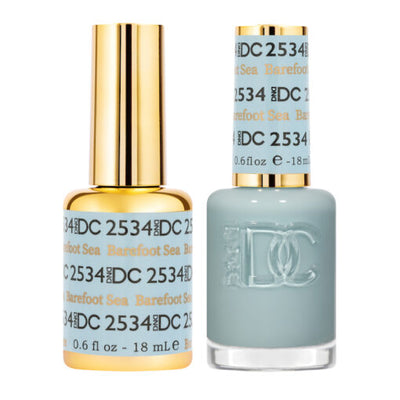 2534 Barefoot Sea Gel & Polish Duo by DND DC
