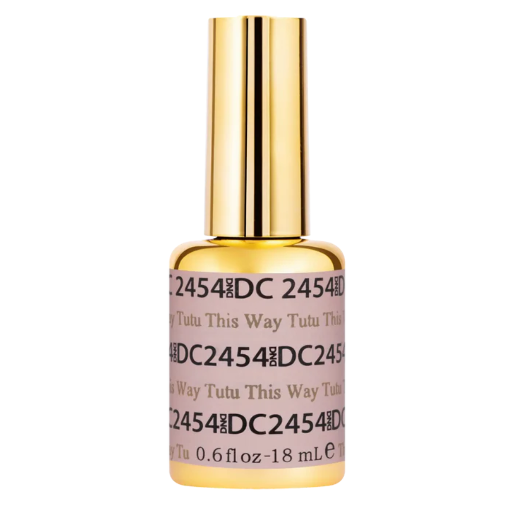 Gel bottle of DND DC Gel 2454 Tutu This Way