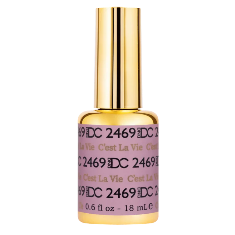 Gel bottle of DND DC Gel 2469 C'est La Vie