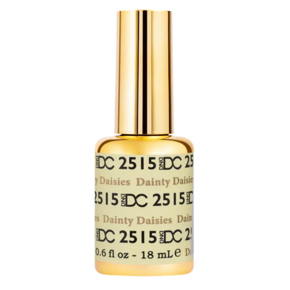 Gel bottle of DND DC Gel 2515 Dainty Daisies