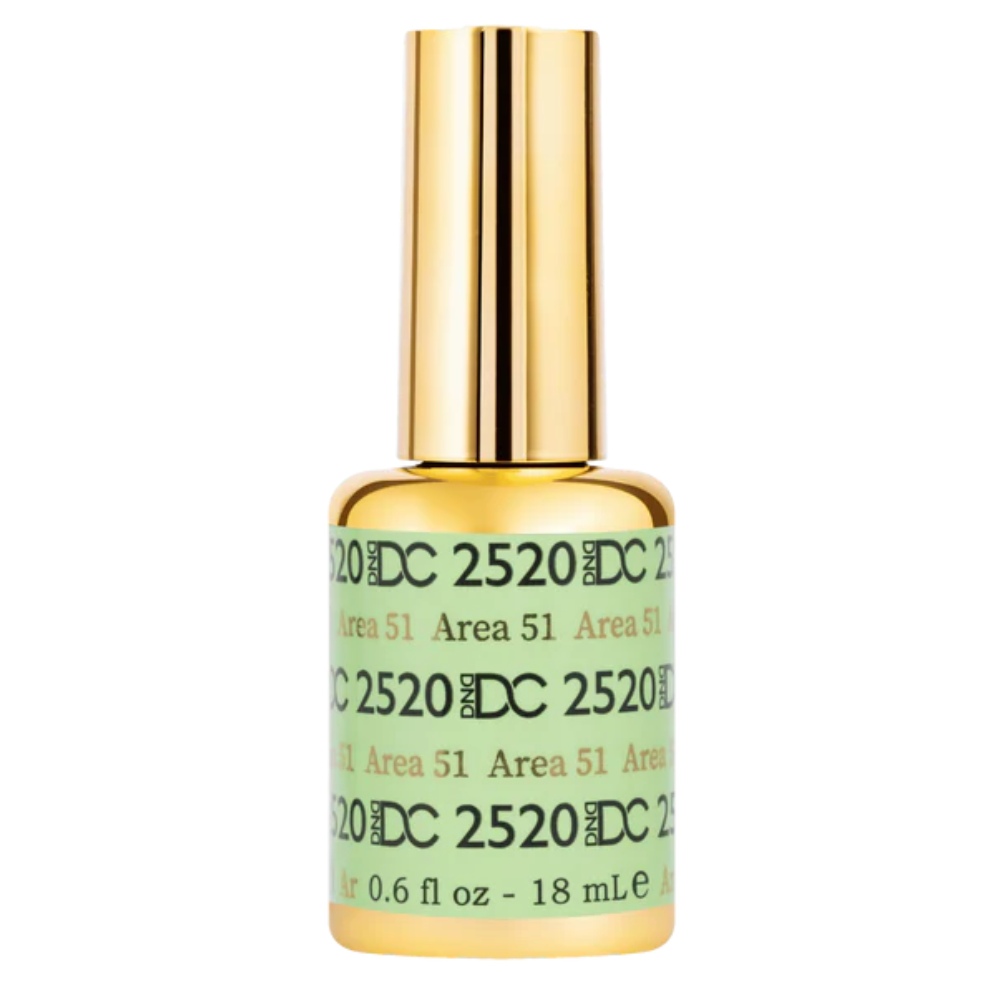 Gel bottle of DND DC Gel 2520 Area 51