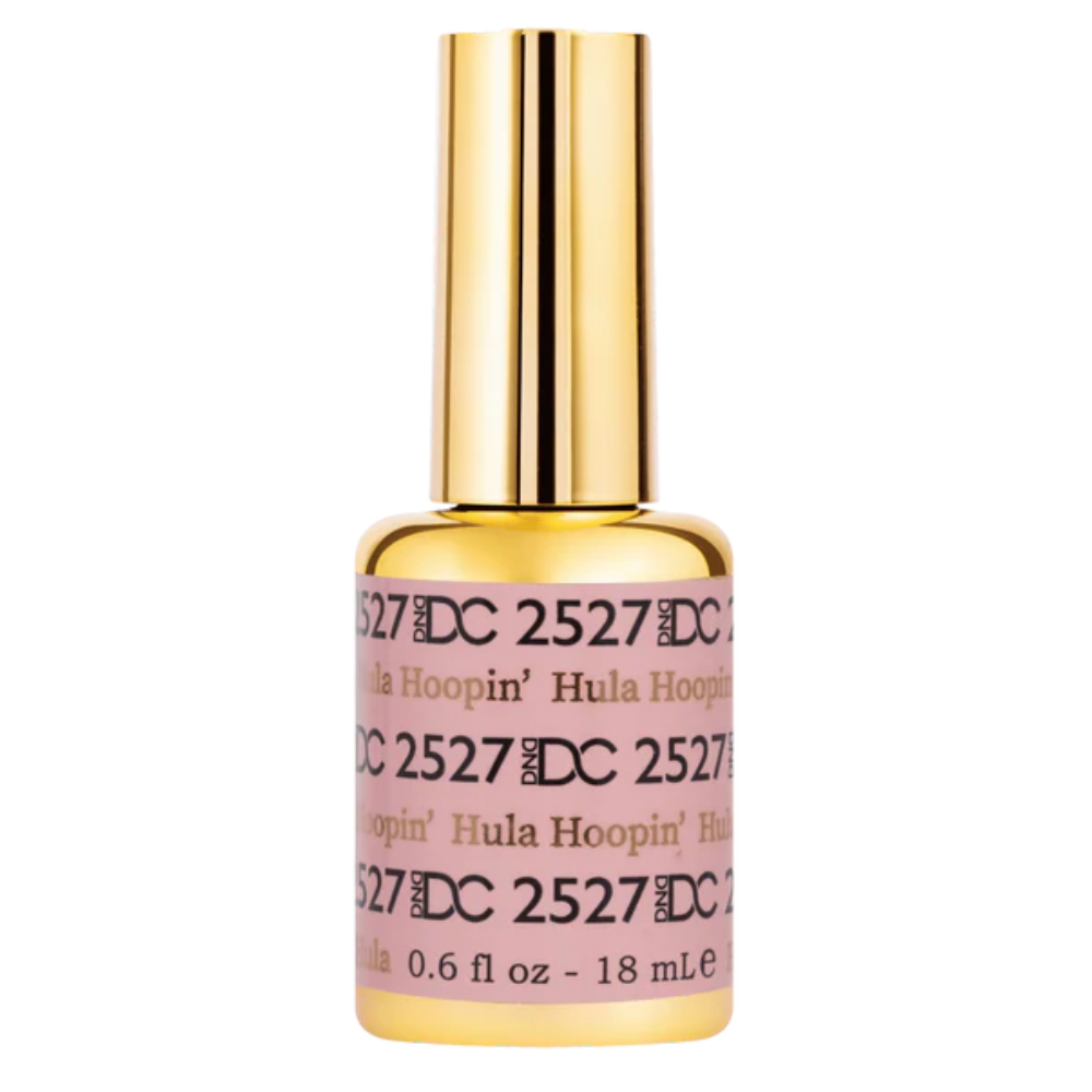 Gel bottle of DND DC Gel 2527 Hula Hoopin'