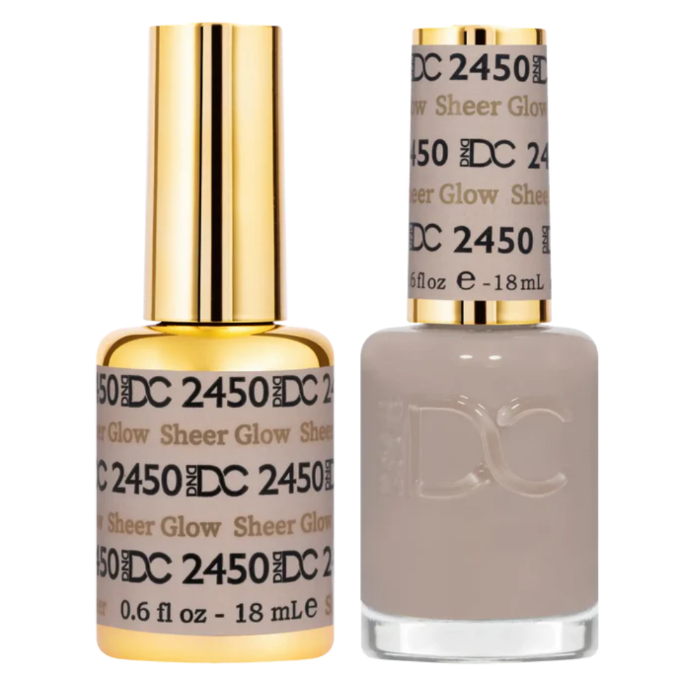 2450 Sheer Glow Duo By DND DC Gel