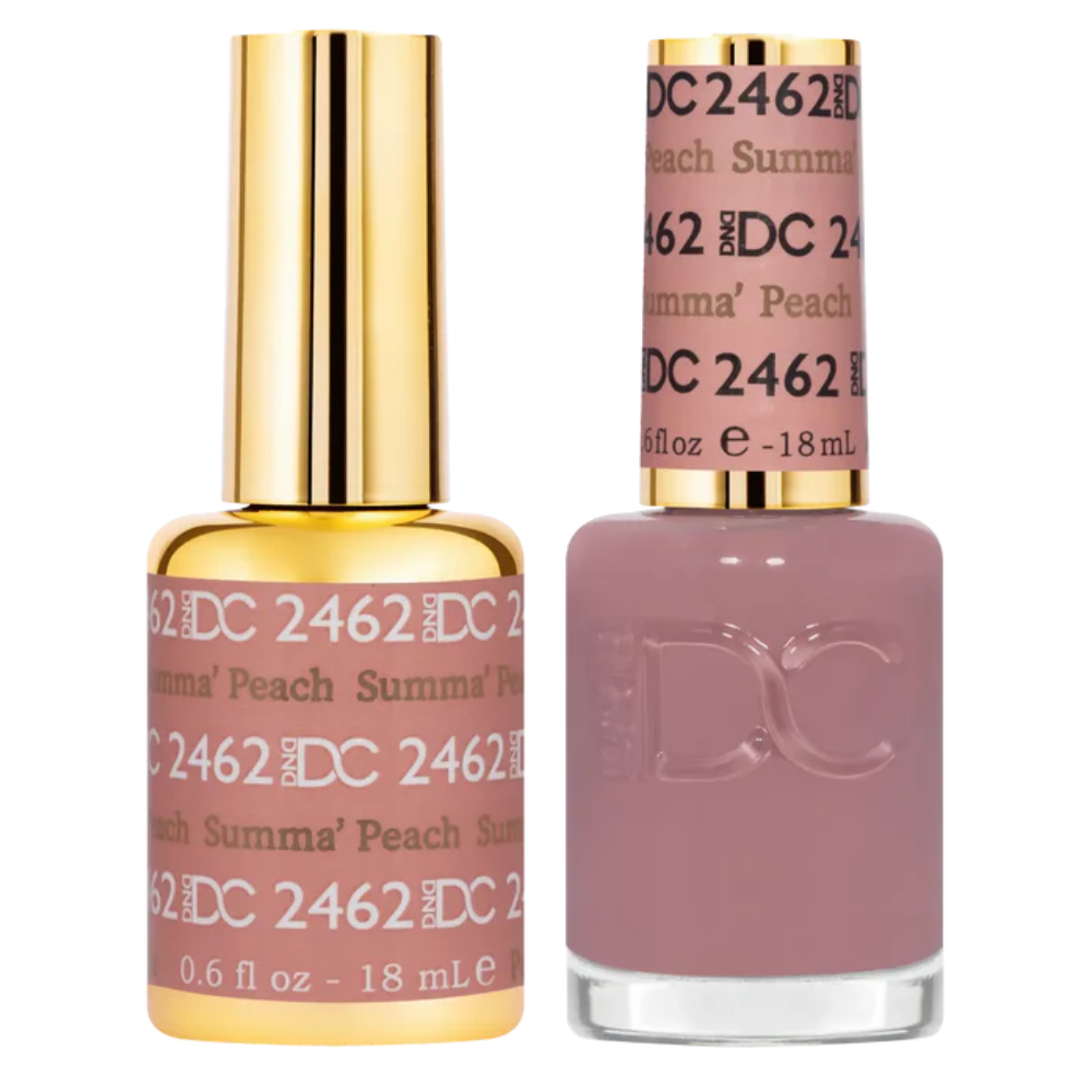 2462 Summa' Peach Duo By DND DC Gel