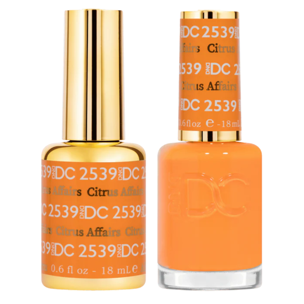 2539 Citrus Affairs Duo By DND DC Gel