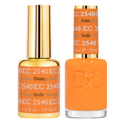 2540 Orange Soda Duo By DND DC Gel