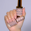 Hands wearing DND DC Gel 2452 Giving Classy