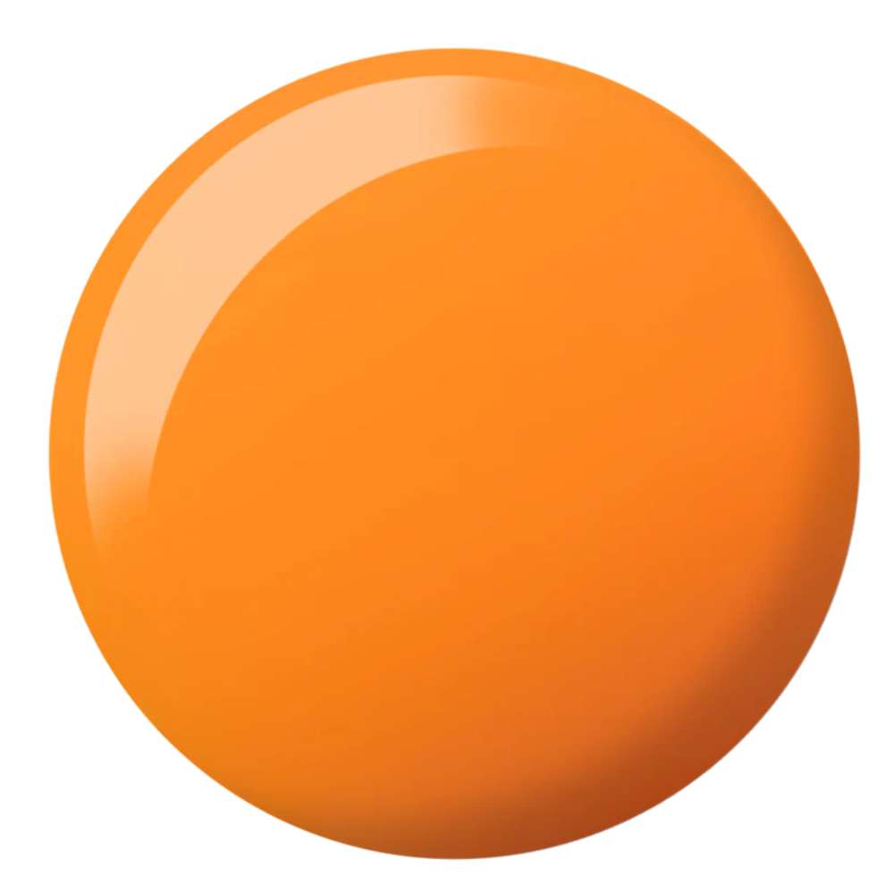Swatch of 2540 Orange Soda Duo By DND DC Gel
