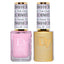 10 Pink Glazed Gel & Polish Diva Duo by DND