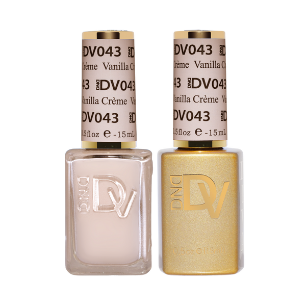 Shop DND Diva Gel Polish 043 Vanilla Creme | Single or Duo