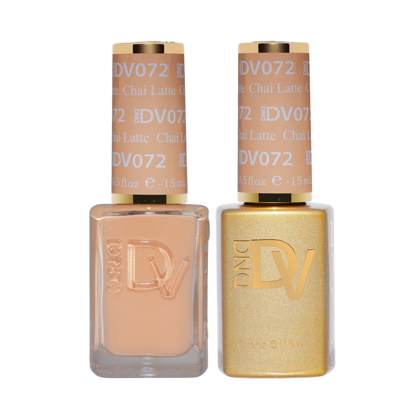 DND Gel & Polish Diva Duo - 072 Chai Latte