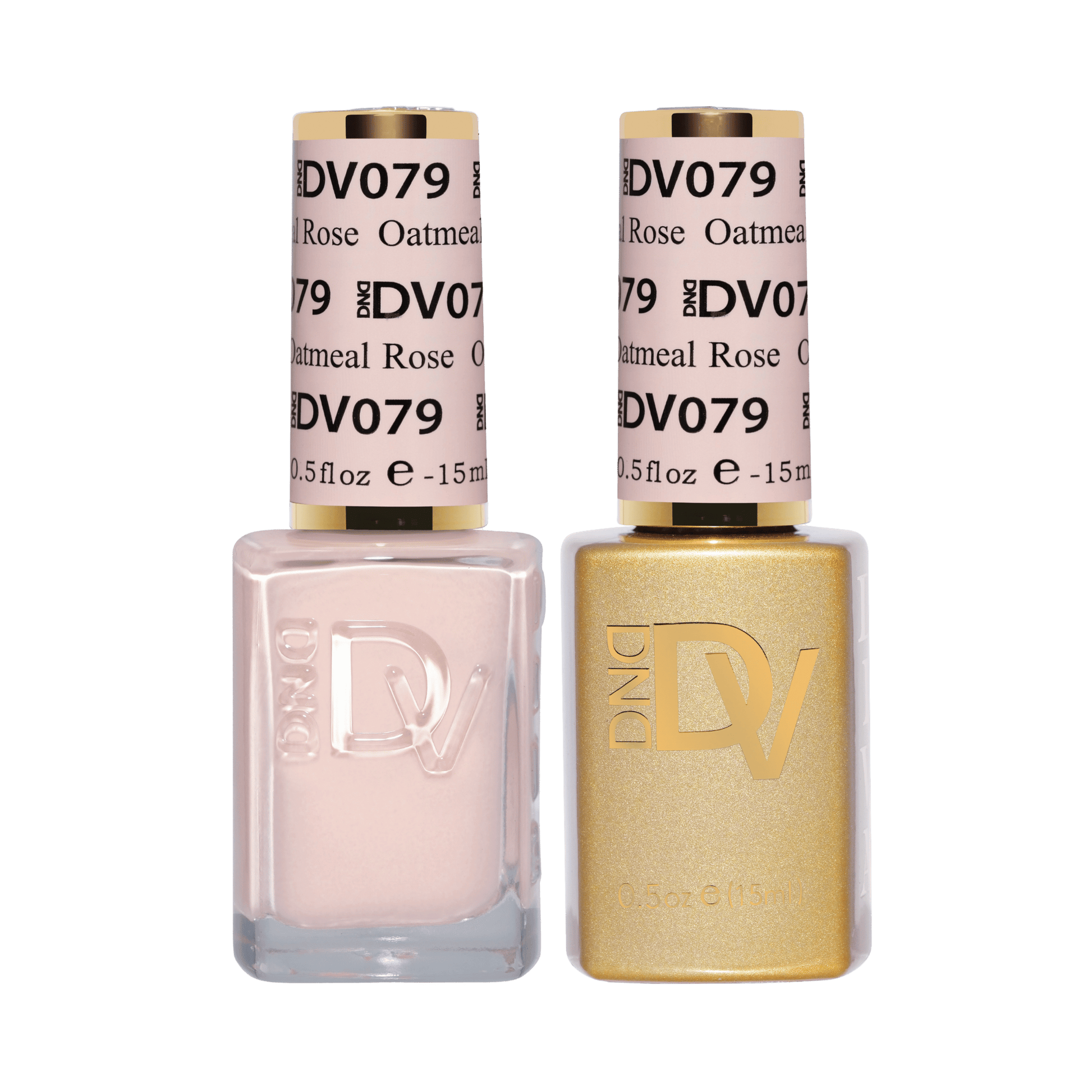 079 Oatmeal Rose Diva Gel & Polish Duo by DND