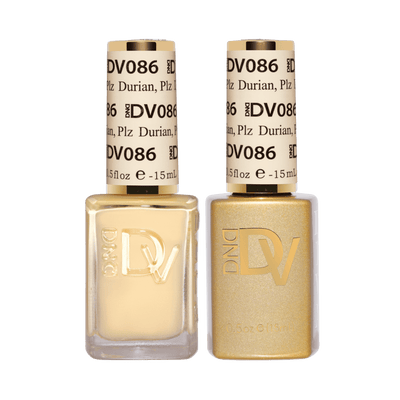 086 Banana Cream Diva Gel & Polish Duo by DND