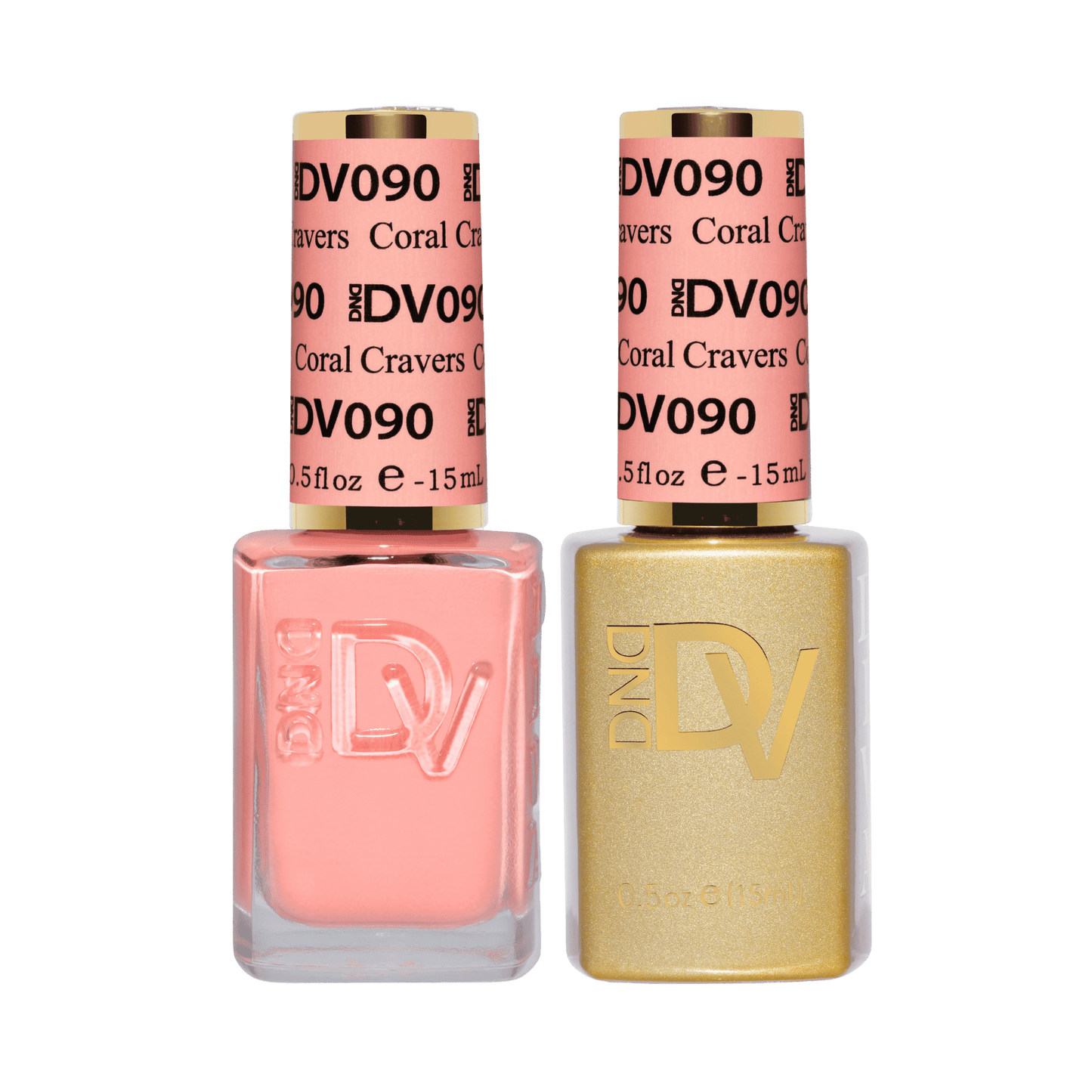 090 Coral Cravers Diva Gel & Polish Duo by DND