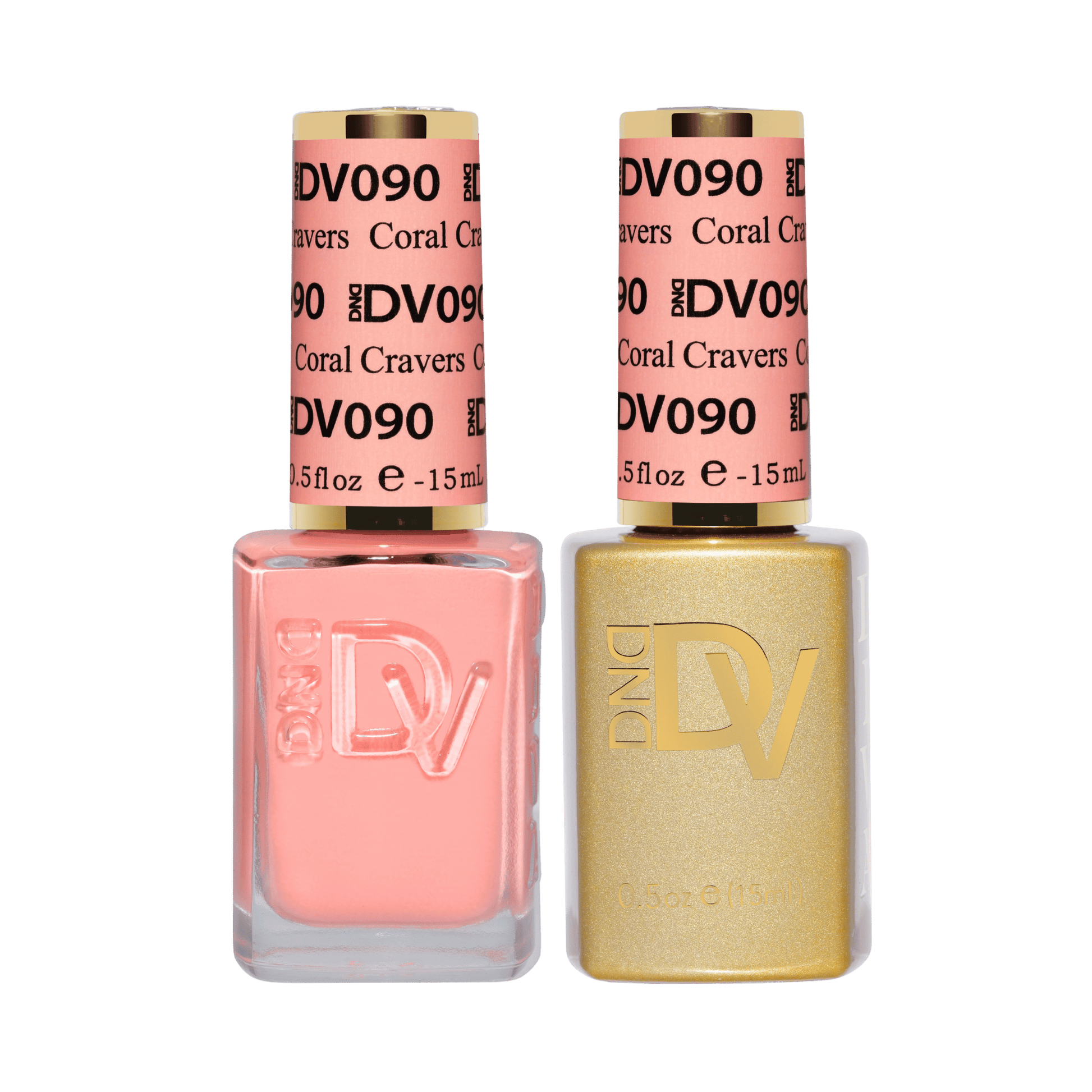 090 Coral Cravers Diva Gel & Polish Duo by DND