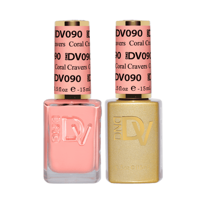 090 Coral Cravers Diva Gel & Polish Duo by DND