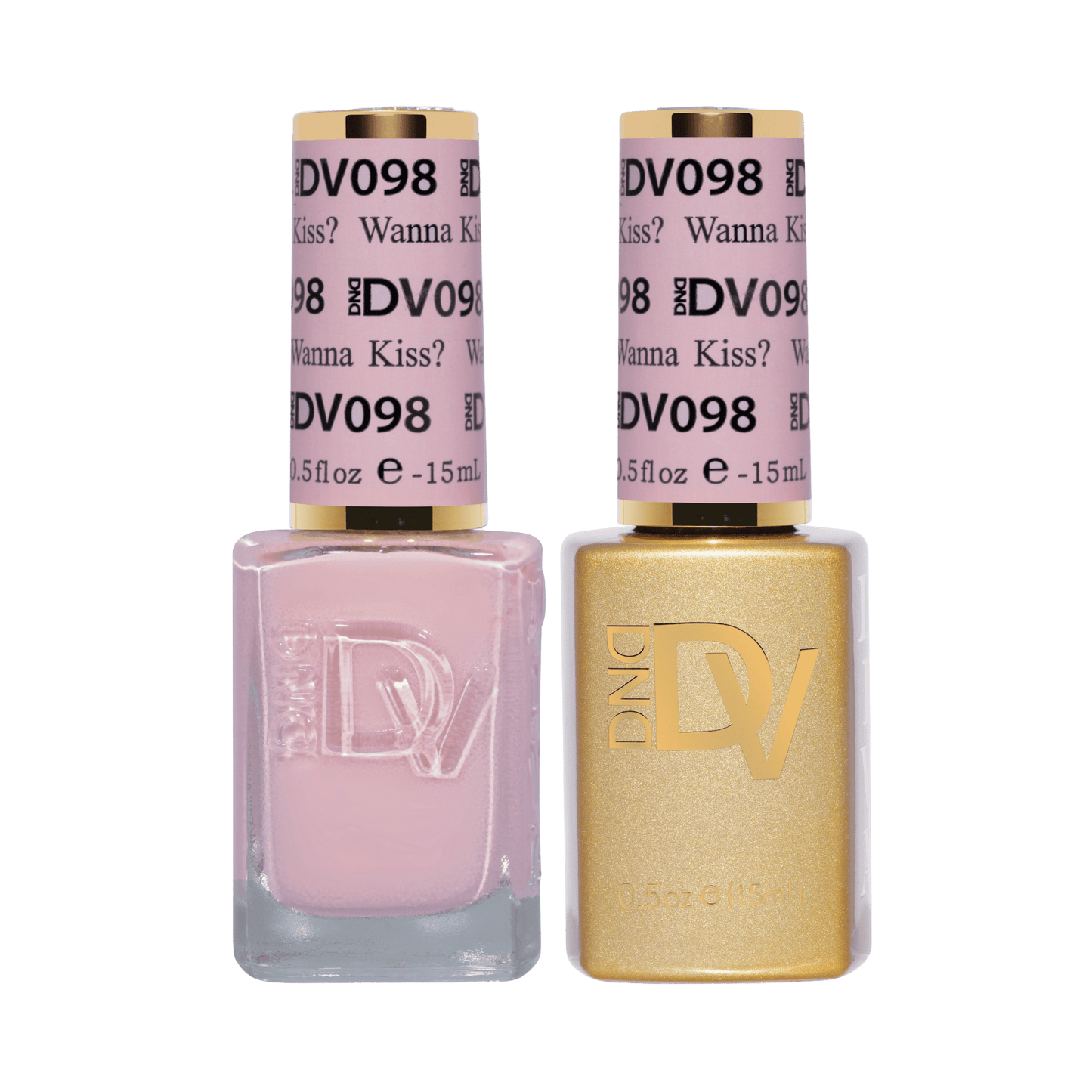 098 Wanna Kiss? Gel & Polish Diva Duo by DND