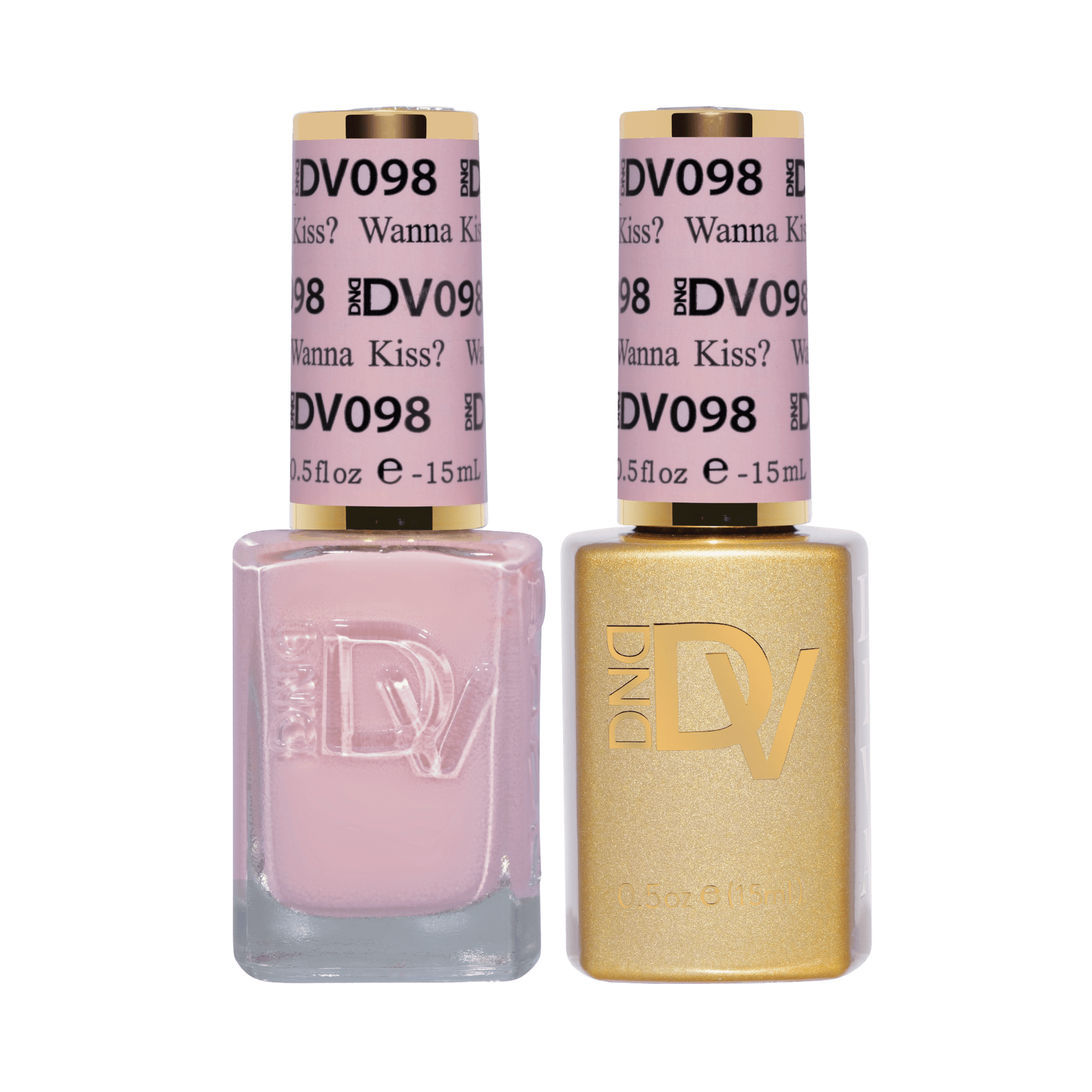 098 Wanna Kiss? Gel & Polish Diva Duo by DND