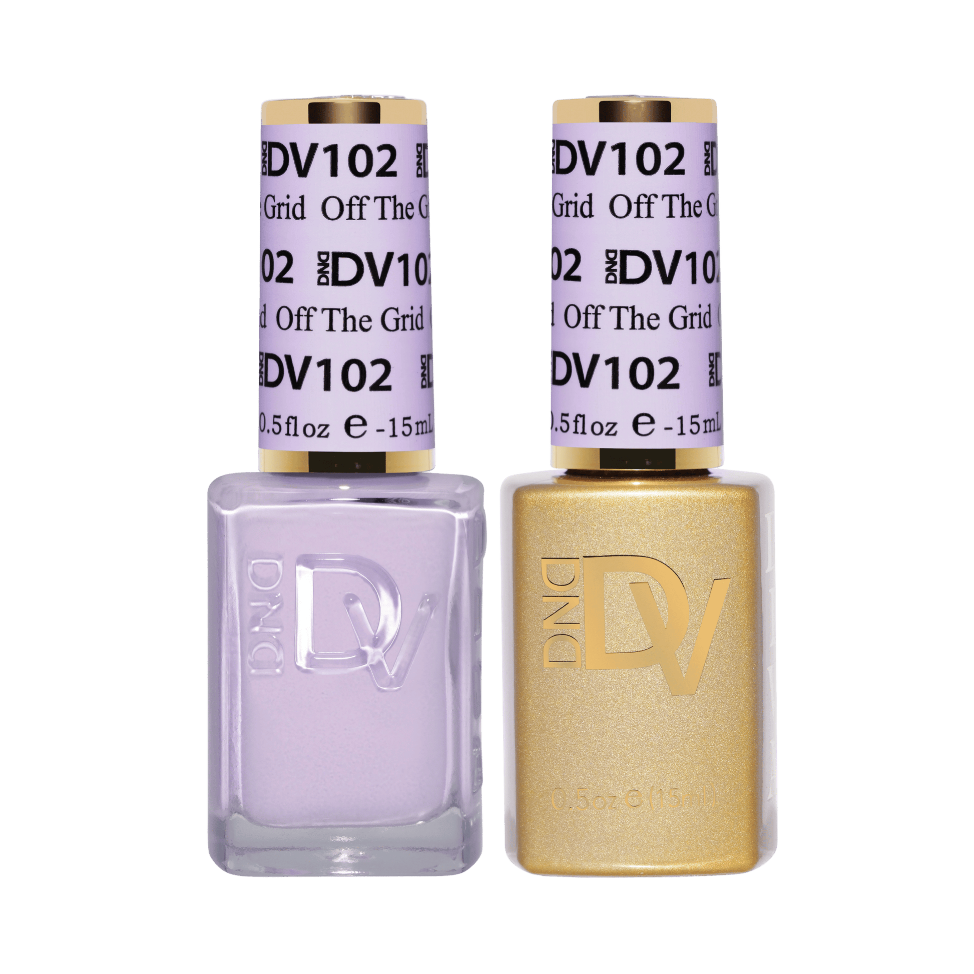 102 Off The Grid Gel & Polish Diva Duo by DND