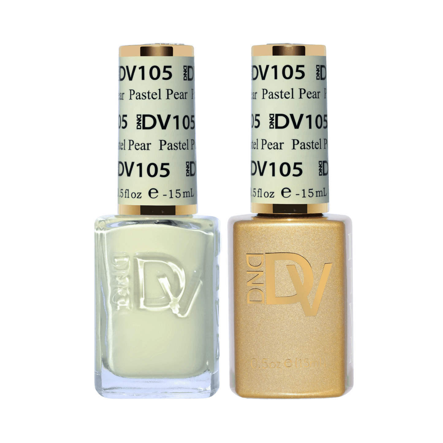 105 Pastel Pear Gel & Polish Diva Duo by DND