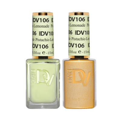 106 Pistachio Lemonade Diva Gel & Polish Duo by DND
