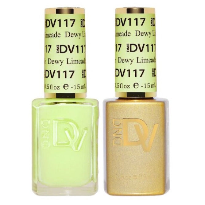 117 Dewy Limeade Gel & Polish Diva Duo by DND