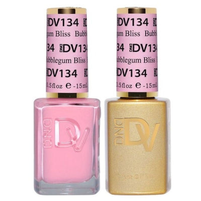 DND Gel & Polish Diva Duo - 134 Bubblegum Bliss