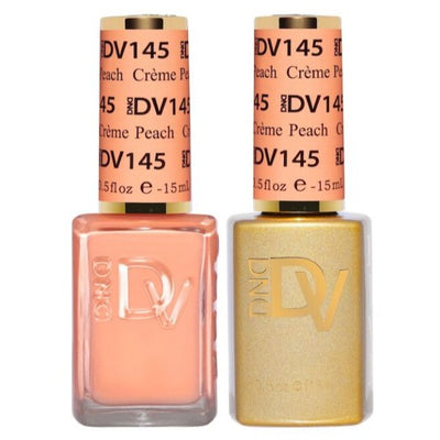 DND Gel & Polish Diva Duo - 145 Creme Peach