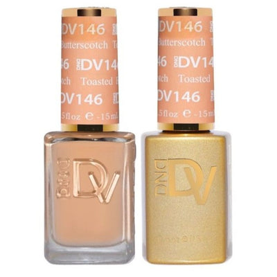 DND Gel & Polish Diva Duo - 146 Toasted Butterscotch