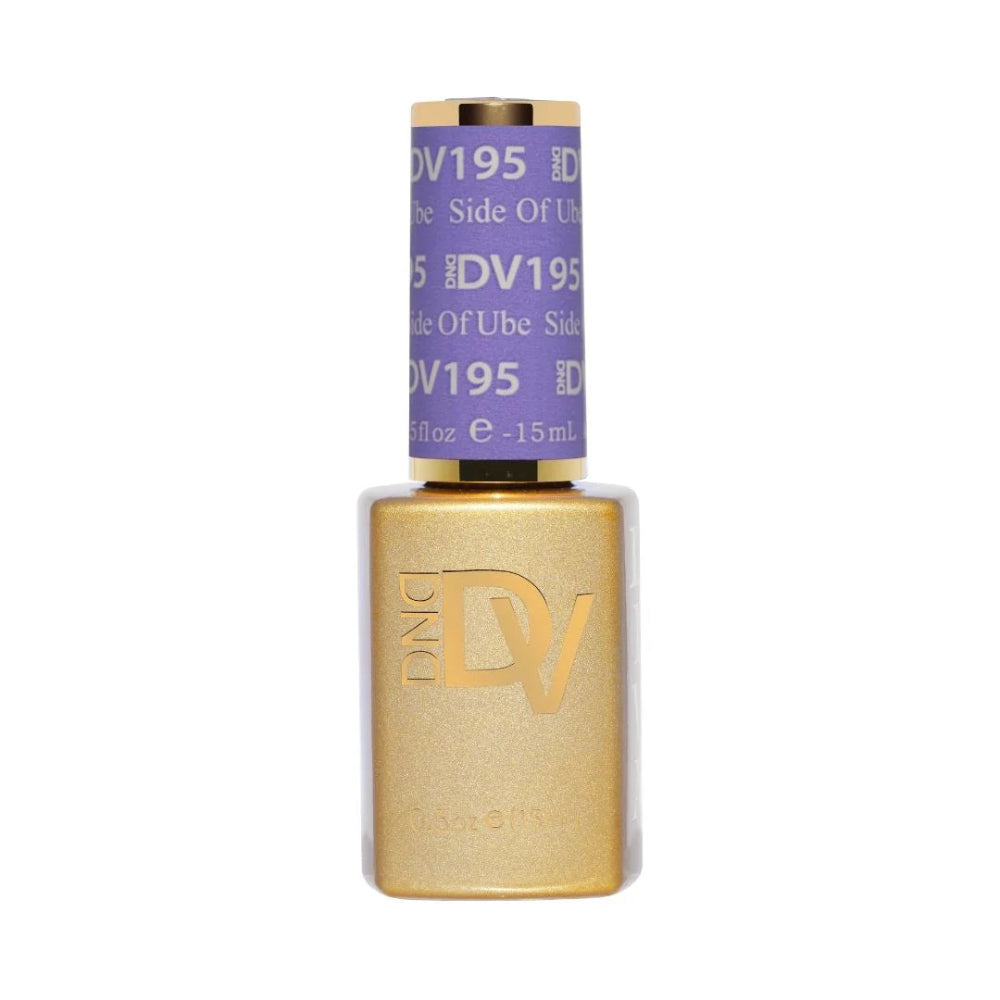 195 Side Of Ube single gel polish bottle from DND Diva